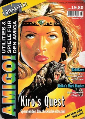 Kiro's Quest box cover front